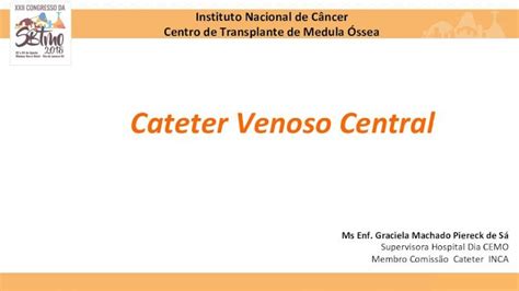 PDF Cateter Venoso Centralsbtmo2018 Com Br Wp Content Uploads 2018 08