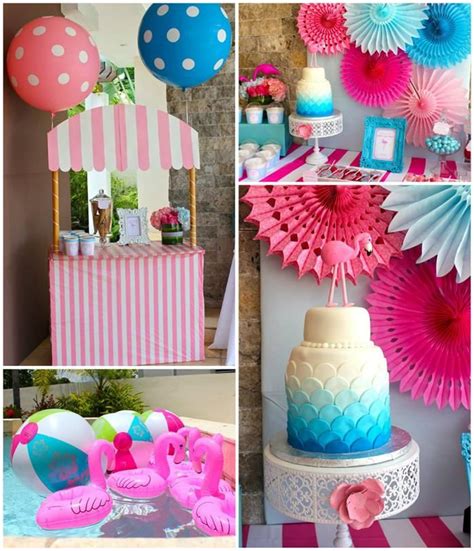 It includes games for : Flamingo Themed Pool Party with SO MANY Cute Ideas via ...