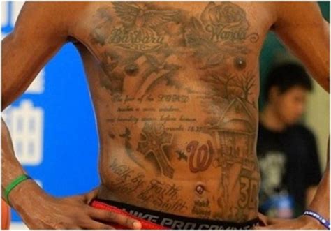 At first glance, you wouldn't know that the athlete is a tattoo artist because he has skipped all the usual places that one would expect the tattoos to be safe. Kevin Durant Tattoos And House