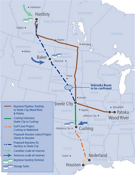 Keystone xl pipeline approved keystone xl alternative mainline route keystone pipeline cushing extension pump station. Keystone XL Pipeline: Map of proposed route and Factfile | CTV News