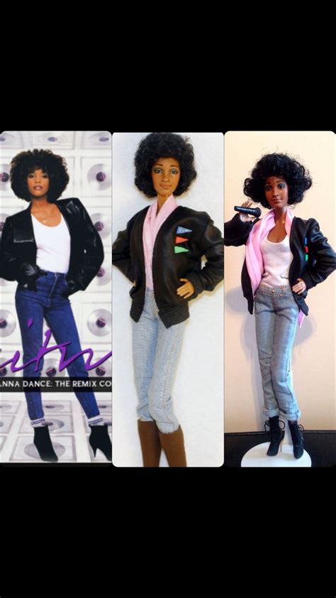 Whitney Houston Doll Restyled Fashion Barbie Collection
