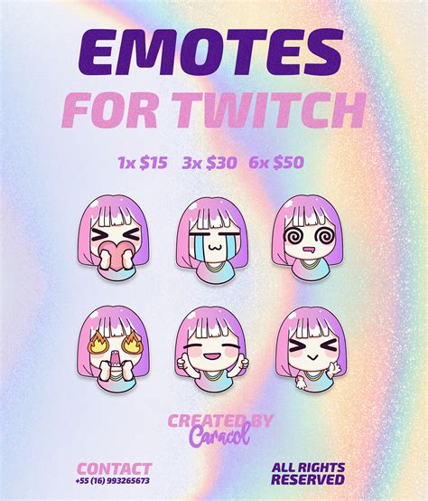 Emotes For Twitch On Behance