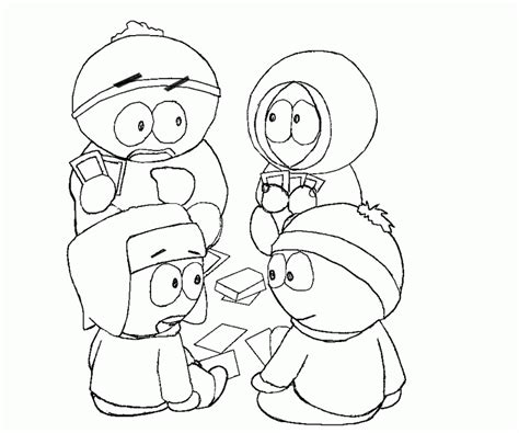 South Park Coloring Pages To Print Coloring Pages
