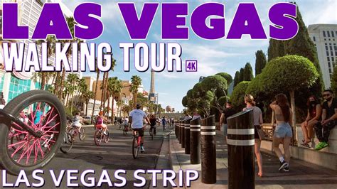 Las Vegas Strip Walking Tour 41021 400 Pm Youtube