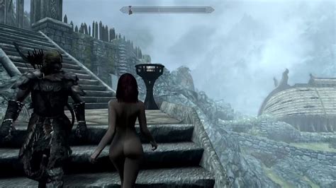 Xbox One Skyrim Special Edition Nude Console Mod YouTube