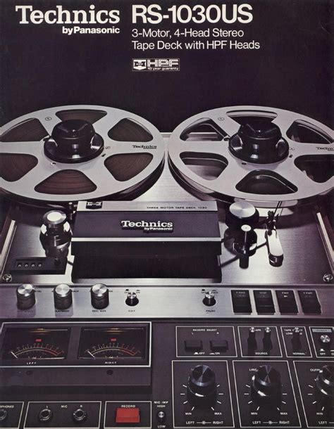 Technics Advertising In 2019 Hifi Audio Tape Recorder Audiophile
