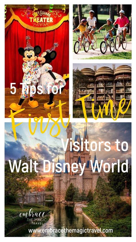 5 Tips For First Time Visitors To Walt Disney World The Disney Moms