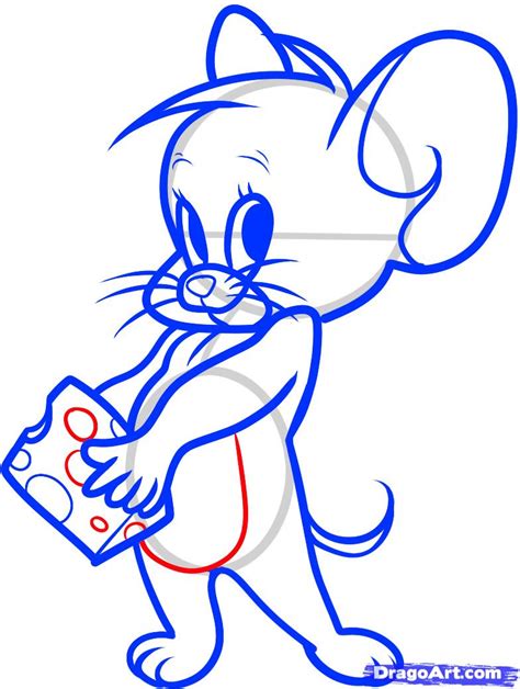 How To Draw Jerry Step By Step Cartoon Network Characters Cartoons Draw Cartoon Characters