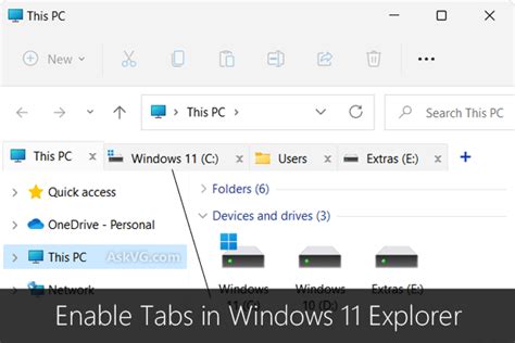 Tip Enable Windows 11 Like Tabs In File Explorer In Windows 7 8 And