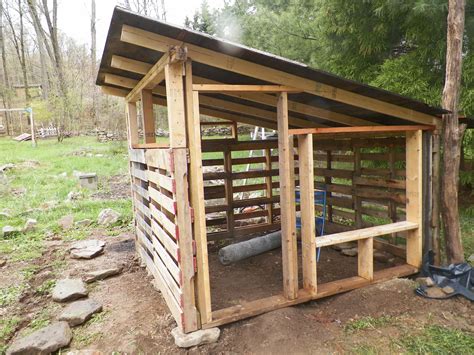 Diy pallet chicken coop or hen house! Pallet Coop Construction | Chicken coop pallets, Coops diy ...