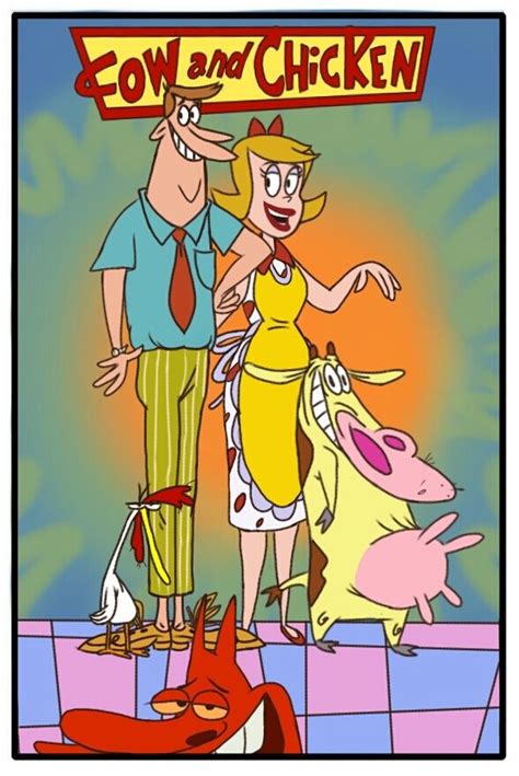Cow And Chickens Parents By Olafvergara On Deviantart Cartoon Shows