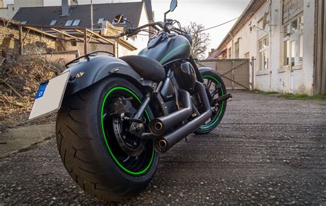 Details Zum Custom Bike Kawasaki Vn 900 Custom Des Händlers