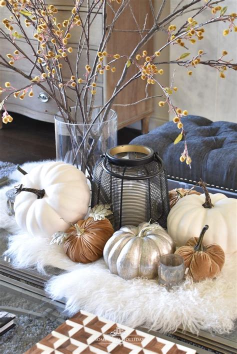 Warm And Cozy Fall Coffee Table Styling Home With Holliday In 2020