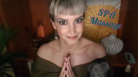 Greek Asmr Spa Massage Role Play Youtube