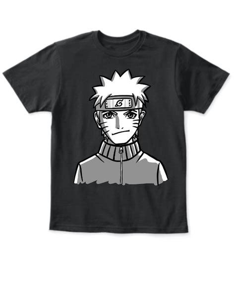Kids Naruto Uzumaki Printed T Shirt