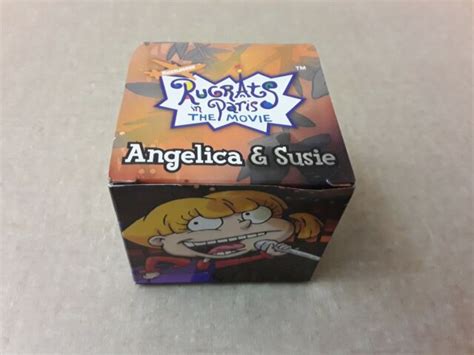Rugrats In Paris Angelica And Susie Chatback Watch Purple 2000 New Ebay
