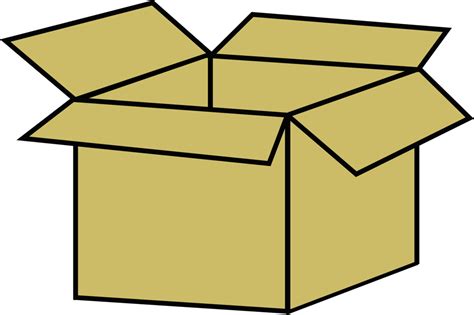 Cardboard Box Drawing At Explore Collection Of