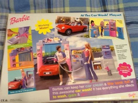Mattel Barbie At The Car Wash Playset 2001 Model 47810 New Unopened