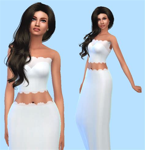 Sims Fashion01 Simsfashion01 Wedding Dress The Sims 4