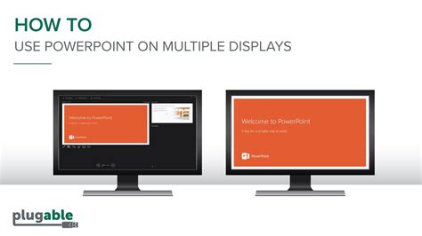How To Use Powerpoint On Multiple Displays Youtube