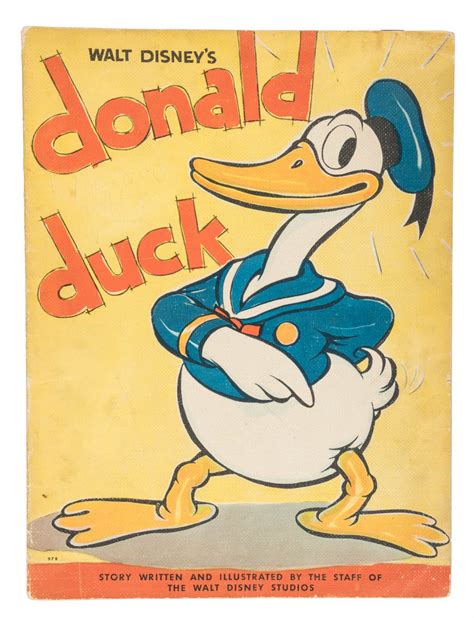 Lot Walt Disneys Donald Duck 1935