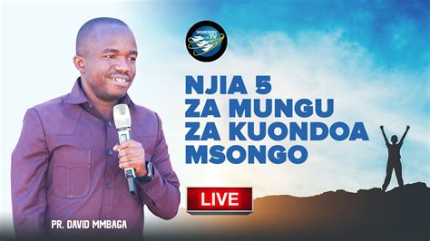 Njia Tano Za Kimungu Kudhibiti Msongo Sehem Ya Official Video Youtube