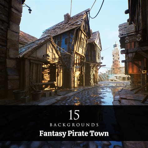 Fantasy Pirate Town