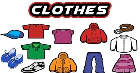 Types Of Clothing Useful List Of Clothing Names With The Picture ESL