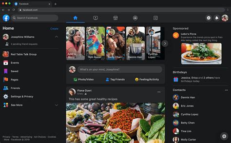 Facebook's redesigned look for desktops is coming before spring 2020