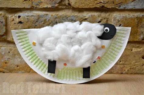 10 Adorable Spring Sheep Crafts For Kids