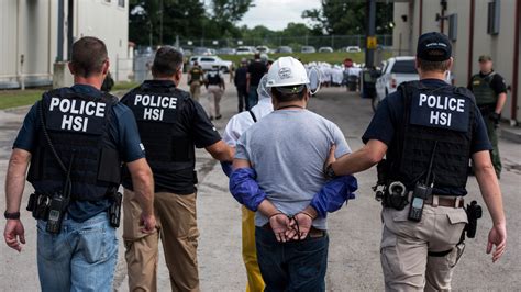 Ice Carries Out Its Largest Immigration Raid In Recent History