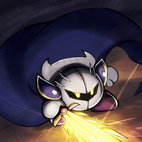 Meta Knight Fanart Rkirby