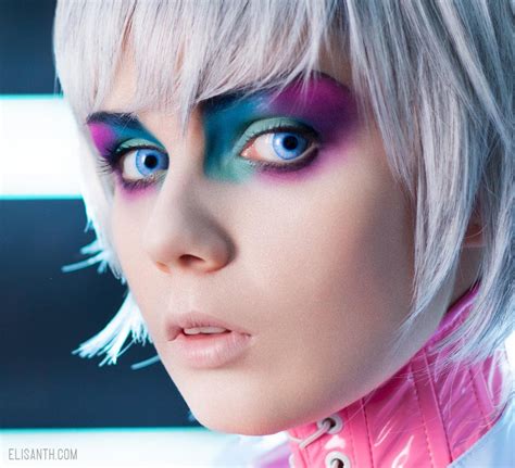 Sci Fi Make Up By Funfmarz On Deviantart Sci Fi Makeup Futuristic