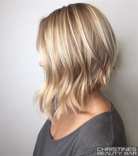 Edgy bob haircuts inverted bob hairstyles haircuts for fine hair wig hairstyles hairstyle ideas hair ideas longer bob hairstyles wedding hairstyles 54 edgy bob haircuts to inspire your next cut. Angled Blonde Lob For Fine Hair | Choppy bob hairstyles ...