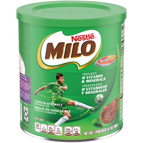 Nestle Milo Activ Go Chocolate Malt Powder Drink Mix 141 Oz Walmart