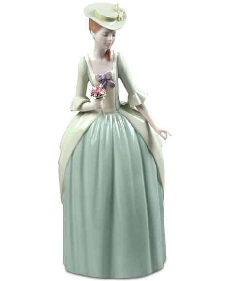 Dresden ceramics & porcelain figurines, ceramic & porcelain collectible. Lladro Porcelain Floral Scent Figurine | Lladro porcelain ...