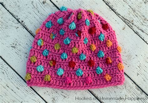Bubblegum Beanie Crochet Pattern Crochet Along For A Cause Hooked