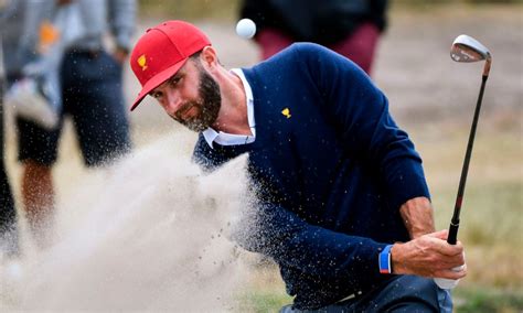 Presidents Cup Dustin Johnson Surgically Repaired Left Knee Good To Go