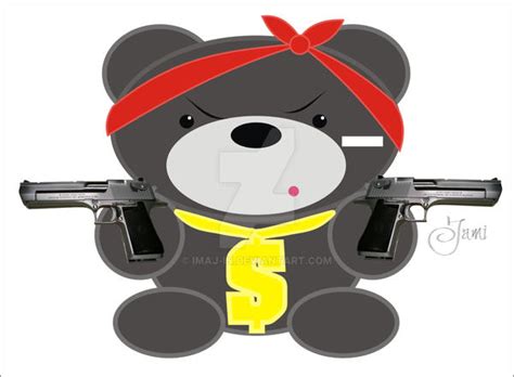Gangster Bear By Imaj In On Deviantart
