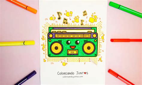 10 Dibujos De Radios Para Colorear Gratis Coloreando Juntos