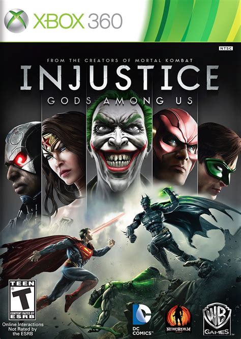 Injustice Gods Among Us Xbox 360 Game