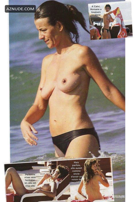 Romane Bohringer Topless At The Beach Aznude