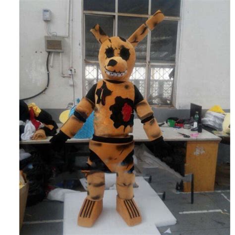 Five Nights At Freddys Cosplay Party Springtrap Mascot Costume Fancy