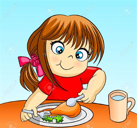I usually have milk and toast. Girls Breakfast Cliparts | Free download on ClipArtMag