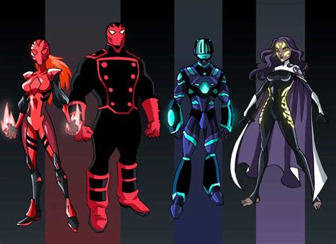 Rebuild Of Sentinels Gen 1 B By Lucianovecchio On Deviantart Character Creation Comic