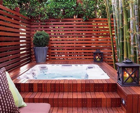 47 irresistible hot tub spa designs for your backyard hot tub patio hot tub designs hot tub deck