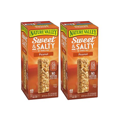Nature Valley Sweet And Salty Granola Bars Peanut Dipped In Peanut