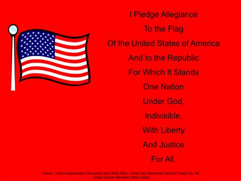 Pledge Of Allegiance For Kids Pledge Of Allegiance Meaning The Cheeky