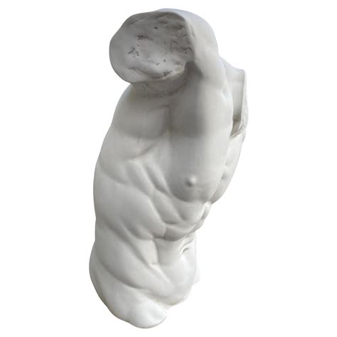 Male Torso Statue 20th Century At 1stdibs