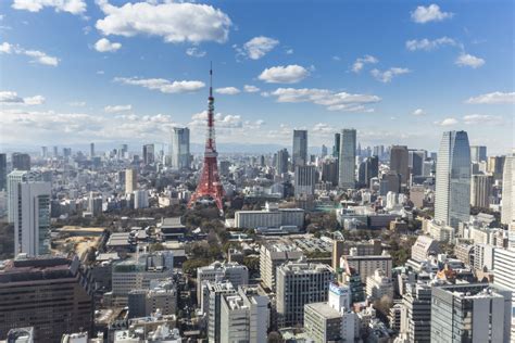 Tokyo Japan 19 February 2015 The Tokyo Tower In The Kanto Region